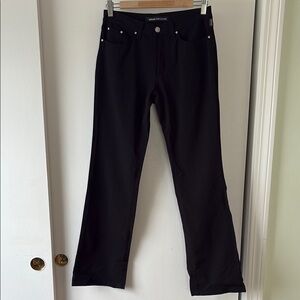 Versace Jeans Couture Straight Leg Black Pants 28